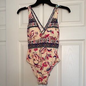 Lucky Brand Swim
Floral One-Piece Swimsuit